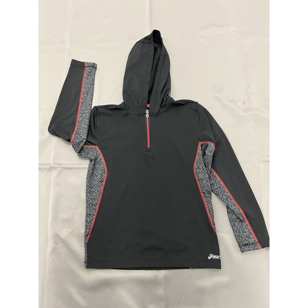 ASICS women's performance running hoodie (1/4-zip athletic pullover) Size M